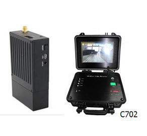 電池との携帯用COFDMのビデオ受信機HDMI CVBS AES256の暗号化H.264