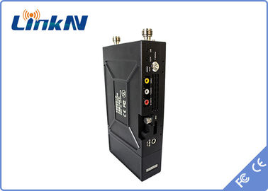1-3kmのボディすり切れた警察のビデオ送信機COFDM QPSK HDMI及びCVBS H.264の低い遅れAES256の暗号化
