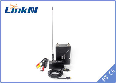 Manpack戦術的な無線Aduioのビデオ送信機COFDM HDMI及びCVBS AES256の暗号化の対面通話装置