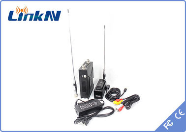 1-3kmの警察のビデオ送信機COFDM QPSK HDMI及びCVBS H.264の低い遅れAES256の暗号化