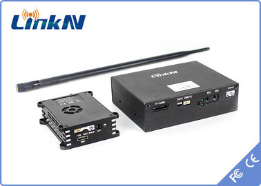 10km UAVビデオ リンク1080p HDMI AES256暗号化300-2700MHz