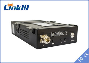電池式険しいManpackのビデオ送信機COFDM H.264の高い安全性AES256の暗号化