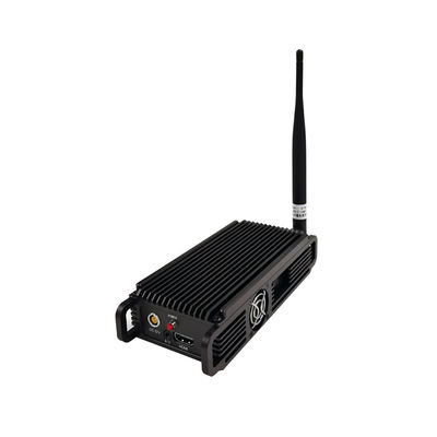警察ボディすり切れたCOFDMのビデオ送信機FHD HDMI CVBS AES256の暗号化の低い潜伏