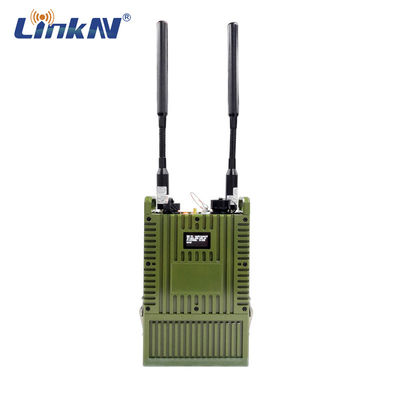 険しいIP66網のラジオは電池およびLCDの表示器を含む4G GPS/BD PPT WiFi AESの暗号化を支える