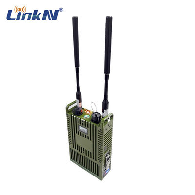 戦術的なIP66網のラジオ4G GPS/BD PPT WiFiの高い安全AES暗号化LAN HDMI低い潜伏