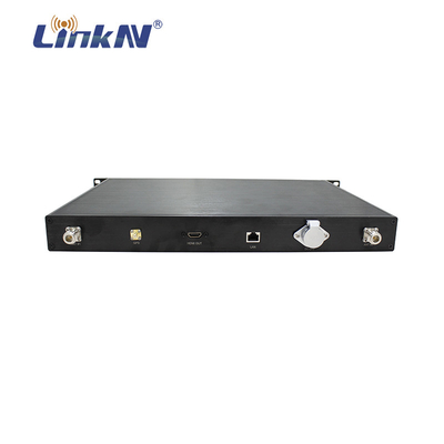 LKAV3624 1.5km UGV ビデオデータリンク AHD IP ビデオ入力 DVR に組み込まれ 頑丈なハウジング