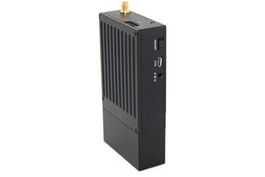 電池式1.5km隠されたビデオ送信機の刑事COFDMの低い遅れH.264の高い安全性AES256の暗号化