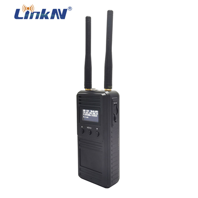 LKAV1519 5.8G 2.4G 5KM PTT インターコン COFDM ポータブル ハンドヘルド IP MESH ラジオ