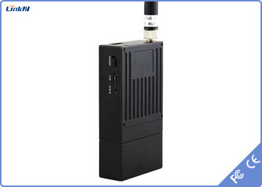 1.5km COFDM ビデオトランスミッター HDMI &amp; CVBS 警察 軍用 AES256 低遅延