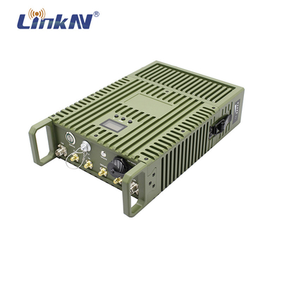 戦術的な IP メッシュ無線基地局 40dBm 電源 AES256 Enrcyption バッテリー付き