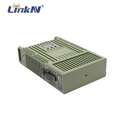 LKAV3516戦術ビデオデータ 4W 30KM MIMO 4G GPS/BD PPT WiFi IP MESH FHSS ラジオ