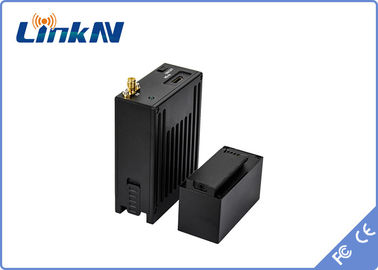 1 - 5小型および低い潜伏のKm COFDM Manpack HDMIの無線ビデオ送信機