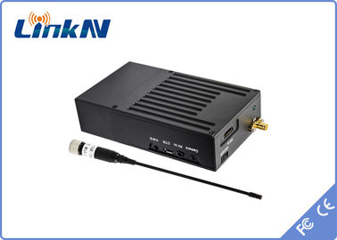 1 - 5小型および低い潜伏のKm COFDM Manpack HDMIの無線ビデオ送信機