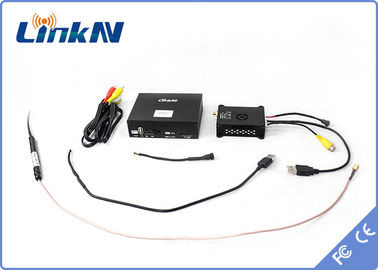 LKAV1614 20km戦術長距離ミニHDMI CVBS COFDM ドローンUAVビデオトランスミッター