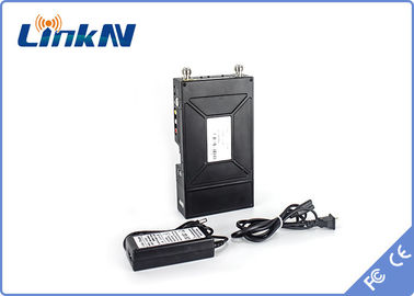 軍の携帯用ビデオ送信機COFDM HDMI及びCVBS AES256の暗号化の対面通話装置