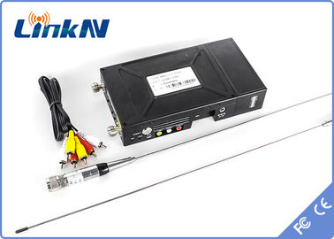 LKAV1506 軍用マンパック COFDM 無線デジタルビデオシステム FHD HDMI &amp; CVBS H.264 AES256暗号化