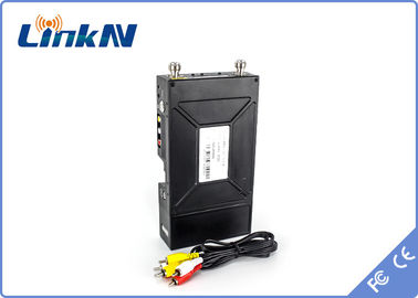 LKAV1506 警官用ビデオトランスミッター COFDM QPSK HDMI &amp; CVBS H.264 低遅延 AES256 暗号化