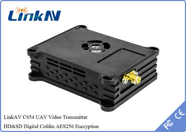 LKAV1614 1W ワイヤレスビデオ COFDM 送信機 HD UAV ドローン 送信機