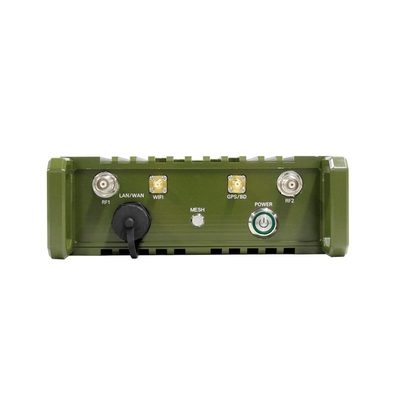 電池との軍の戦術的なIP66網のラジオの多ホップ82Mbps MIMO AES Enrcyption