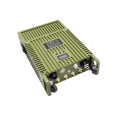 タクティカル マンパック MANET ラジオ 43dBm AES256 周波数ホッピング AES256