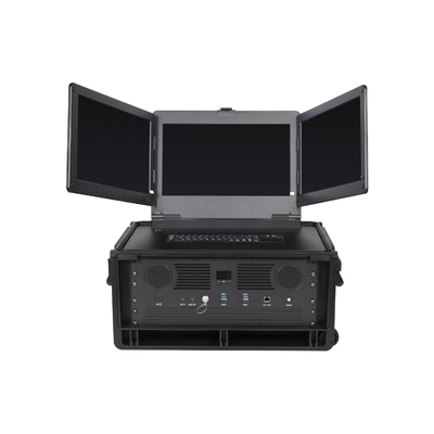 トリプルスクリーンコマンドステーション 43dBm MANET FHSS IP メッシュラジオ
