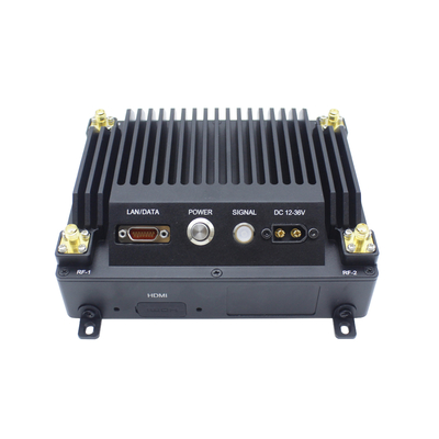 70MHz-6GHz Long Distance戦術周波数ホップ UAV 無人機 データリンク MANET AES256 遠距離通信