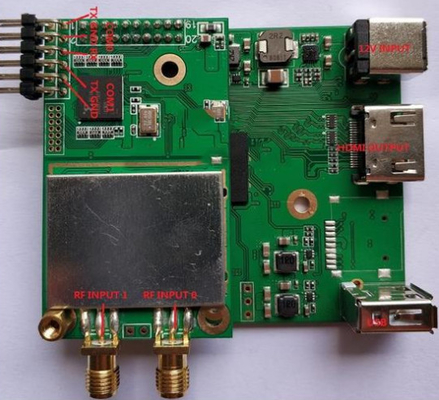 LKAV6201 HDMI SDI COFDM 受信機モジュール PCBA ビデオ送信