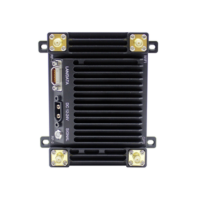 長距離ミニUAVビデオデータリンク FHSS MANET AES256 受信感度 -100dBm 2.5MHz帯域幅 2.5/5.0/10.0/20.0MHz