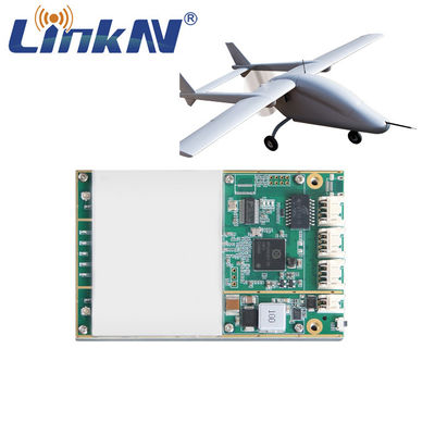LKAV6306 10KM 軍用無人機 UAV モジュールの出力 4W MIMO データリンク