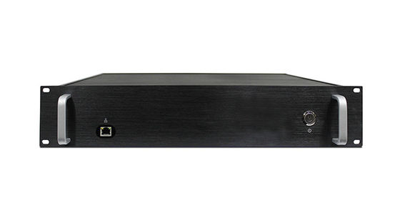 43dBm高い発電2Uラックマウント式COFDMのビデオ送信機HDMI/SDI CVBSは300-2700MHzを入れる