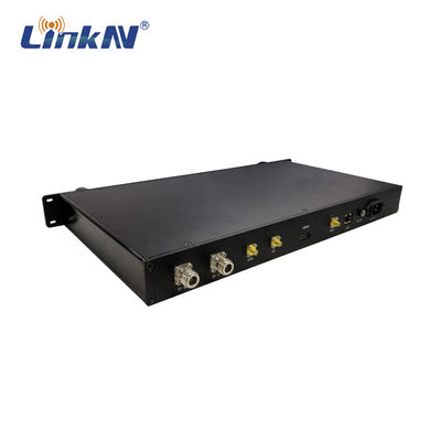 LKAV3307 1U ラックマウント IP MESH リレー 4W MIMO ビデオデータ 4G GPS/BD PPT WiFi AES256 暗号化