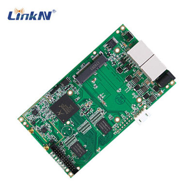 経済戦術的なIPの網のラジオOEMモジュール5GHz 1W MIMOの二重アンテナAES暗号化の小型サイズ
