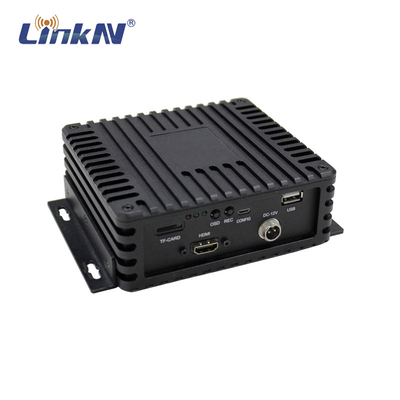 LKAV1211 ミニビデオ受信機 COFDM FHD HDMI &amp; SD CVBS ダブル出力 頑丈な航空用アルミ合金ハウジング