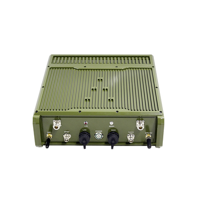 戦術的なIP66 40dBmの網のラジオは電池との40dBm LTEの基地局AESの暗号化を統合する
