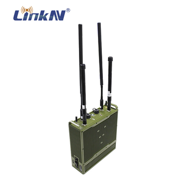 LKAV7903 軍事警察 頑丈 マンパック 40dBm MESH ラジオ 40dBm LTE ベースステーション バッテリー付き